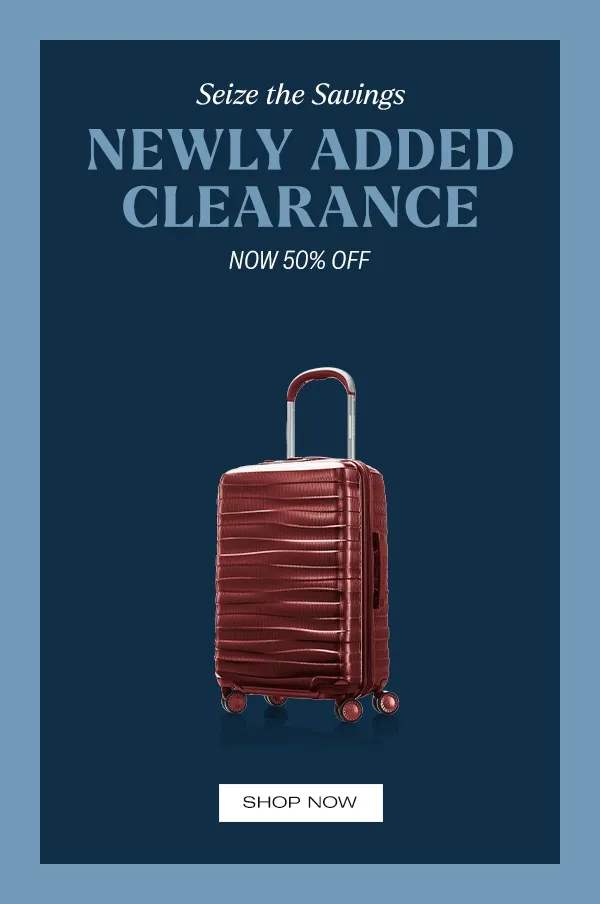 50% Off All Newly Added Clearance