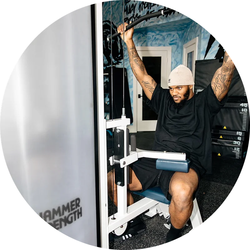 Micah Parsons' Home Gym