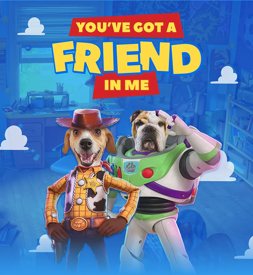 You've got a friend in me - Toy Story inspired portraits