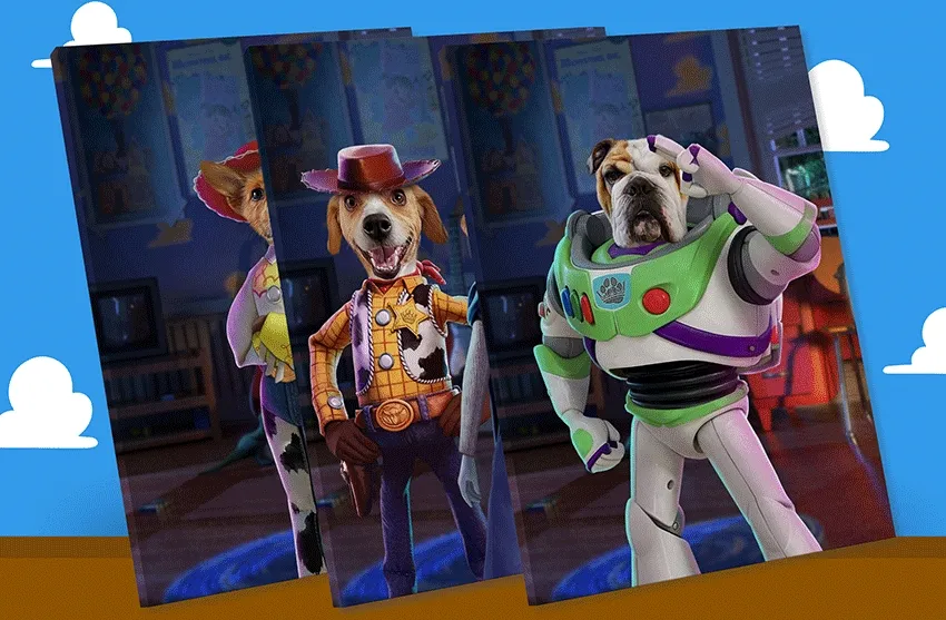 Toy Story portrait gif