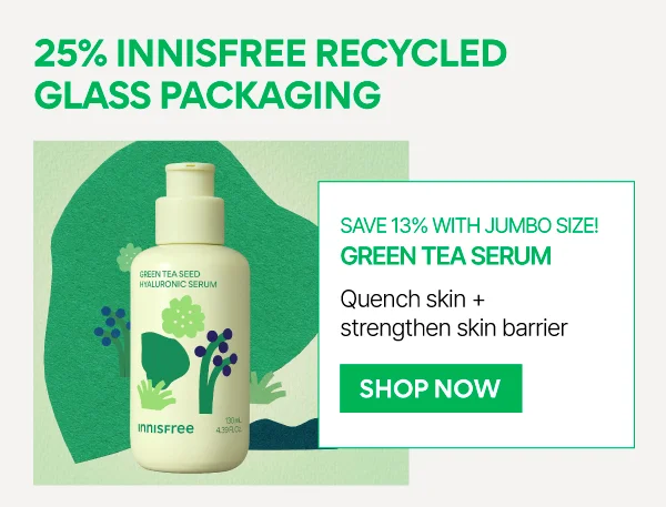 Green Tea Seed Hyaluronic Serum Jumbo - Limited recycled packaging