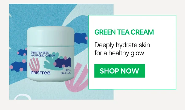 Green Tea Seed Hyaluronic Cream - Limited recycled packaging