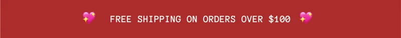 Free Shipping On Orders Over $100