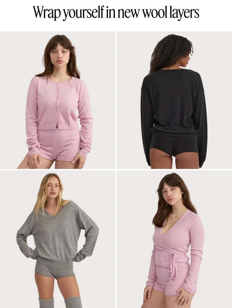 Wrap yourself in new wool layers