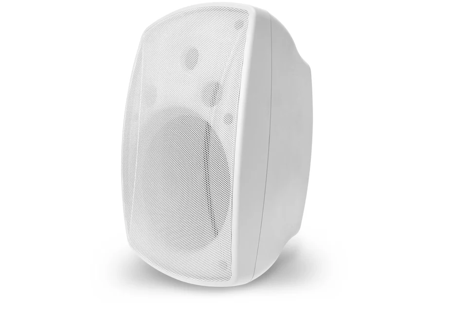 Monoprice WS-7B-82-W 8in. Weatherproof 2-Way 70V/8-ohm Indoor/Outdoor Speaker, White (Each)