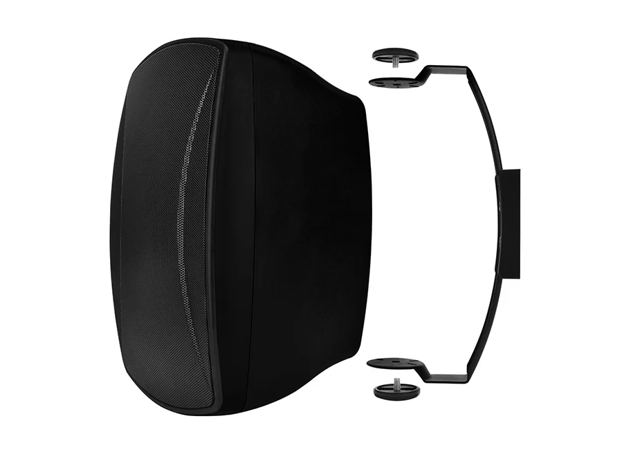 Monoprice WS-7B-62-B 6.5in. Weatherproof 2-Way 70V/8-ohm Indoor/Outdoor Speaker, Black (Each)