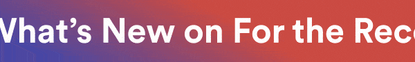 Welcome to For the Record