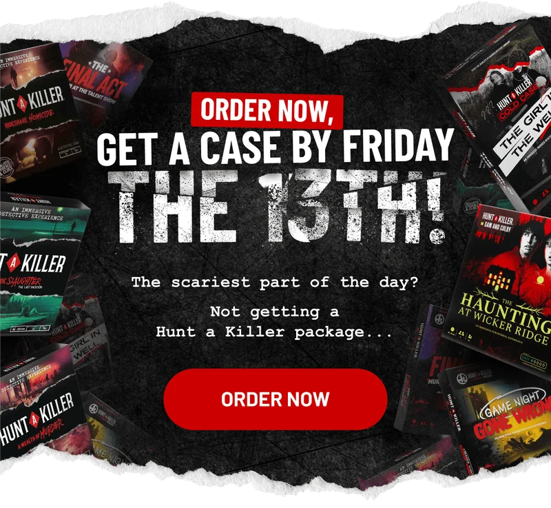 Order Now, Get a Case by Friday the 13th