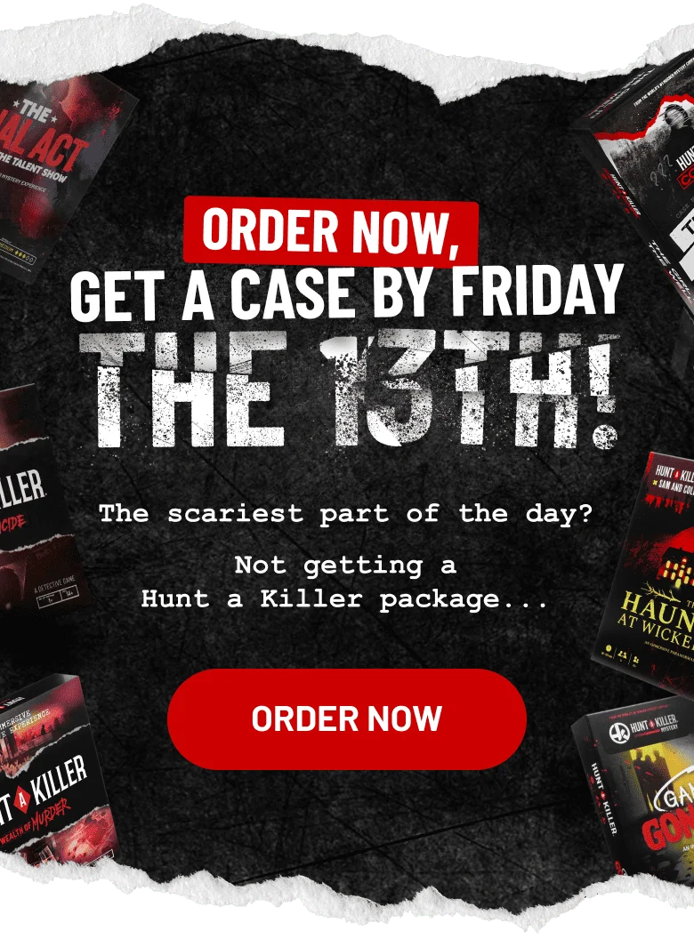 Order Now, Get a Case by Friday the 13th