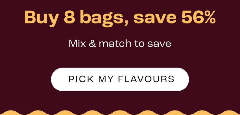Buy 8 bags, save 56% . Pick my flavours