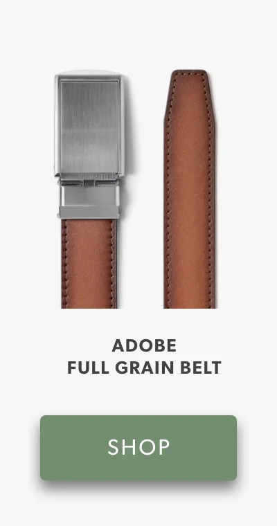 Adobe Full Grain Belt