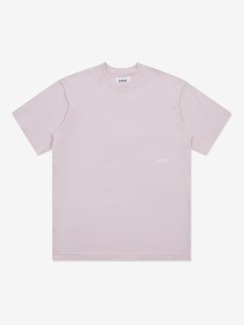 Image of Goodhood Worldwide Washed Yologo T-Shirt - Faded Pink