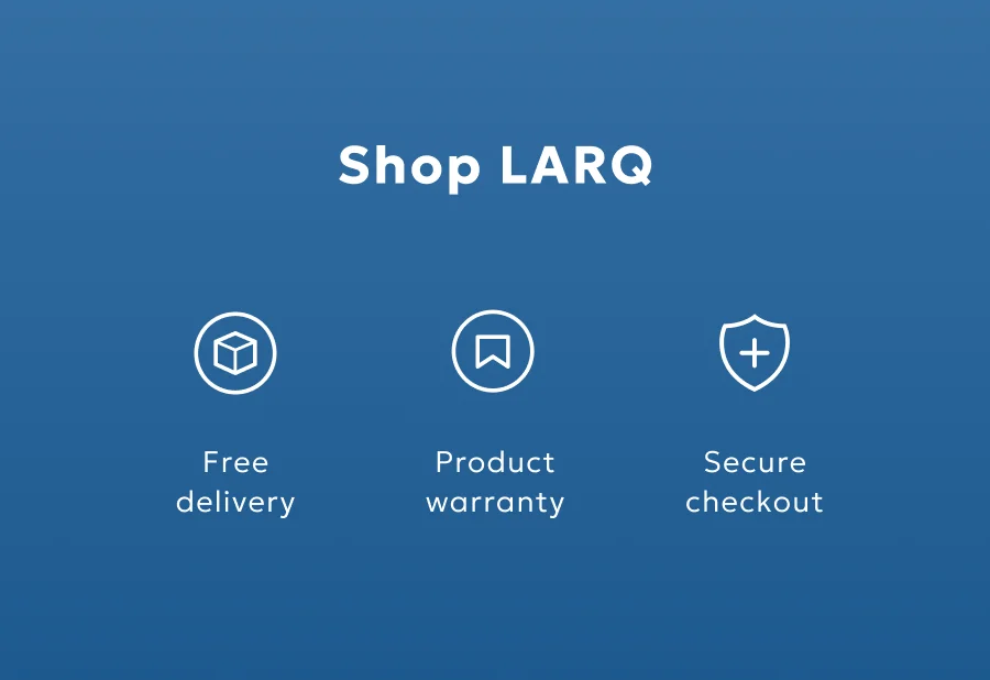 Free delivery - Product warranty - Secure checkout