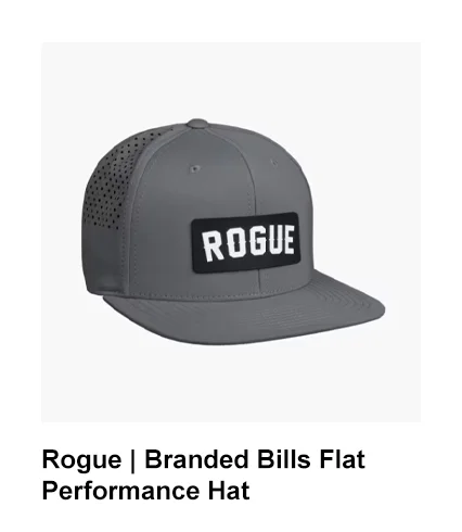 Rogue | Branded Bills Flat Performance Hat