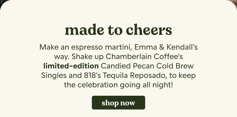 emma & kendall's espresso martini