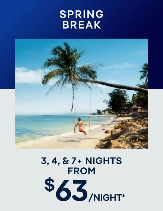 Spring Break – 3, 4, & 7+ Nights – Click to View Cruises & Book Now Spring Break – 3, 4, & 7+ Nights – Click to View Cruises & Book Now