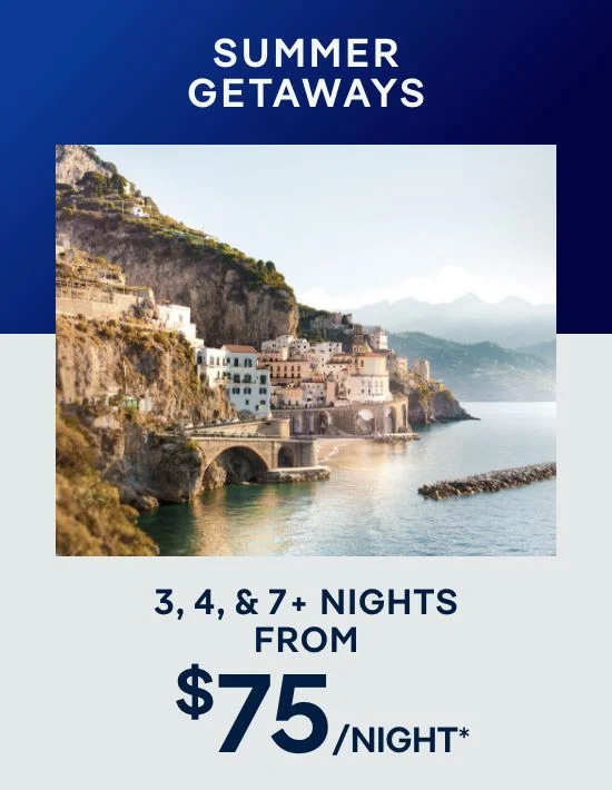 Summer Getaway – 3, 4, & 7+ Nights – Click to View Cruises & Book Now Summer Getaway – 3, 4, & 7+ Nights – Click to View Cruises & Book Now