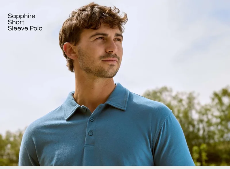 Sapphire Short Sleeve Polo