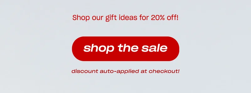 Shop our gift ideas for 20% off! [shop the sale]