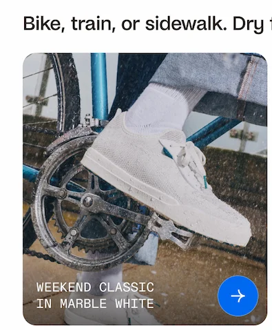 Weekend Classic in Marble White