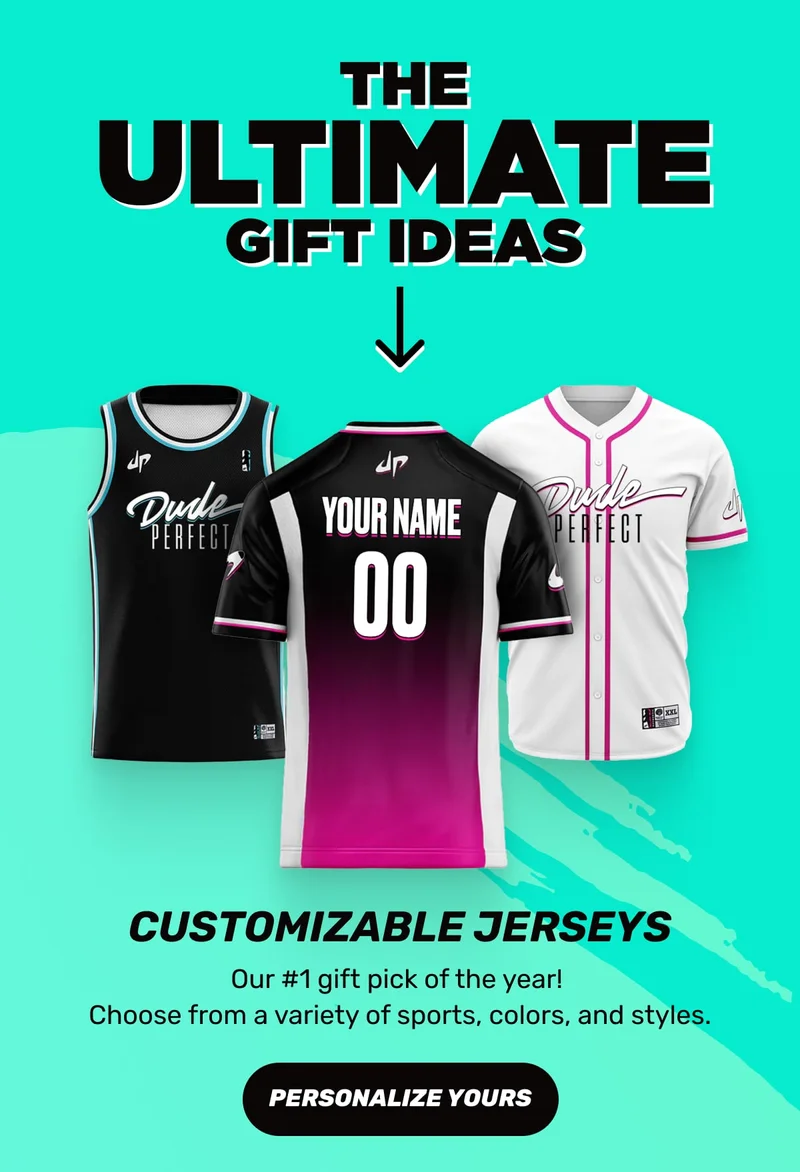 The Ultimate Gift Ideas: 1) Customizable Jerseys - PERSONALIZE YOURS