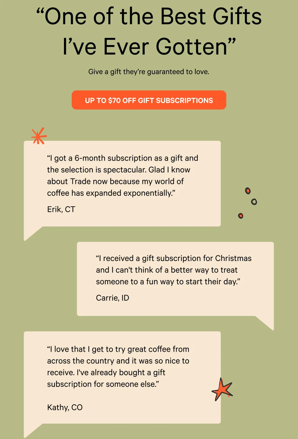 "One of the Best Gifts I've Ever Gotten" They like us... they really like us!