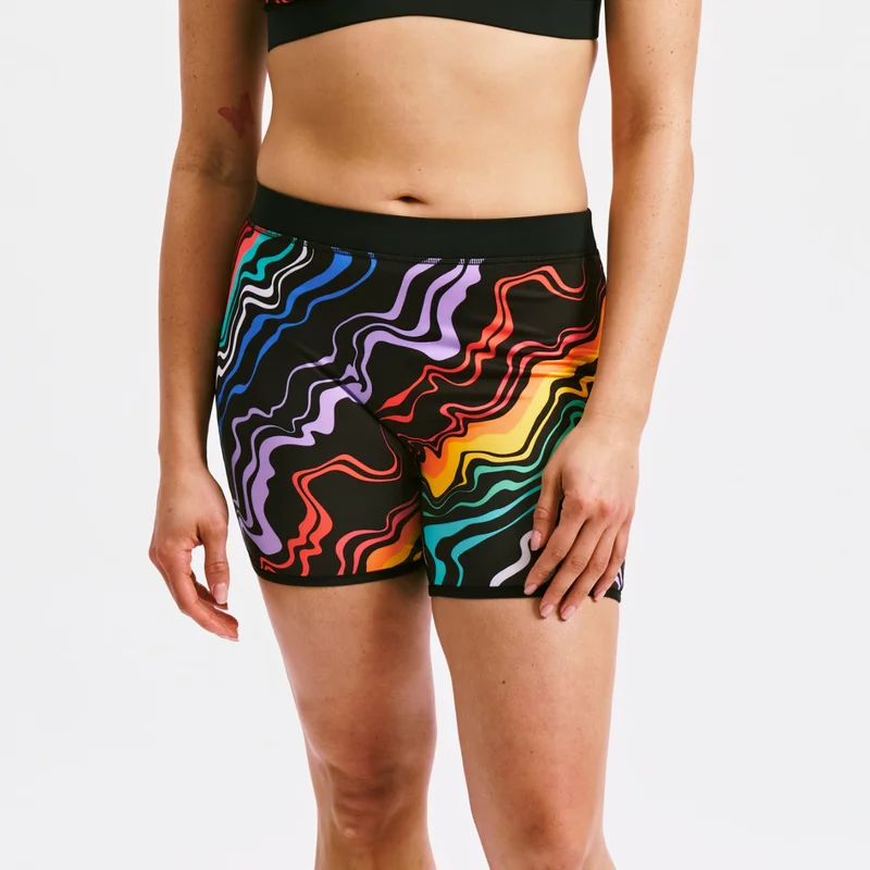 Image of Swim 4.5" Reversible Short - Making Waves
