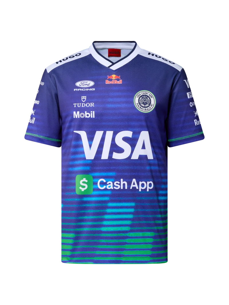 Visa Cash App Racing Bulls FC Liam Lawson Replica Barcelona Jersey