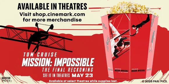 MISSION: IMPOSSIBLE | THE FINAL RECKONING | AVAILABLE IN THEATRES | Visit shop.cinemark.com for more merchandise