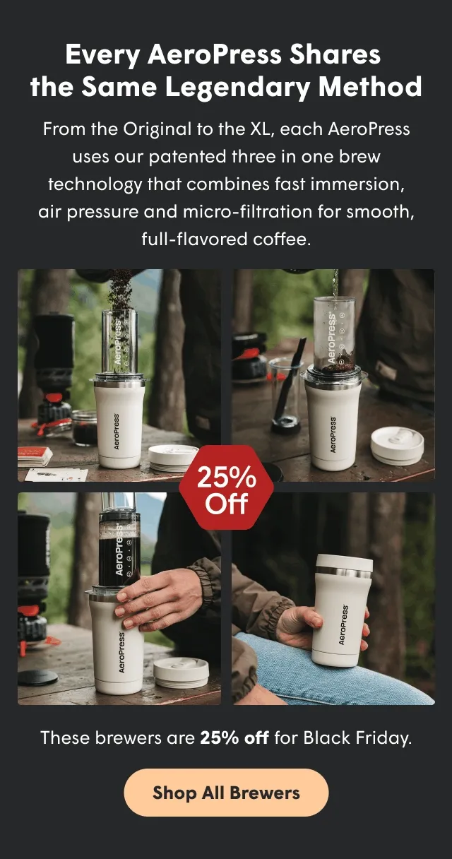 Every AeroPress Shares the Same legendary Method