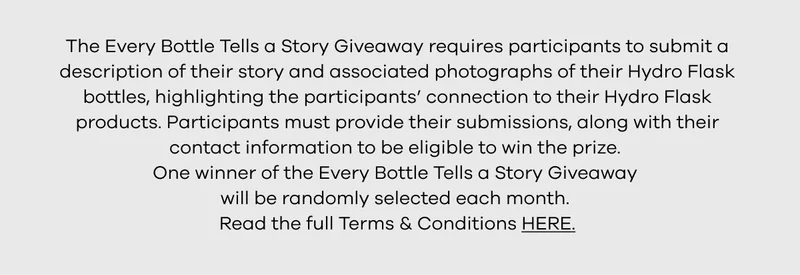 Every Bottle Tells a Story Giveaway Terms & Conditions