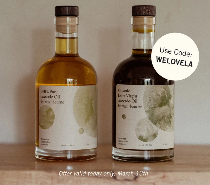 Use code: WELOVELA. Offer valid today only, March 13th.