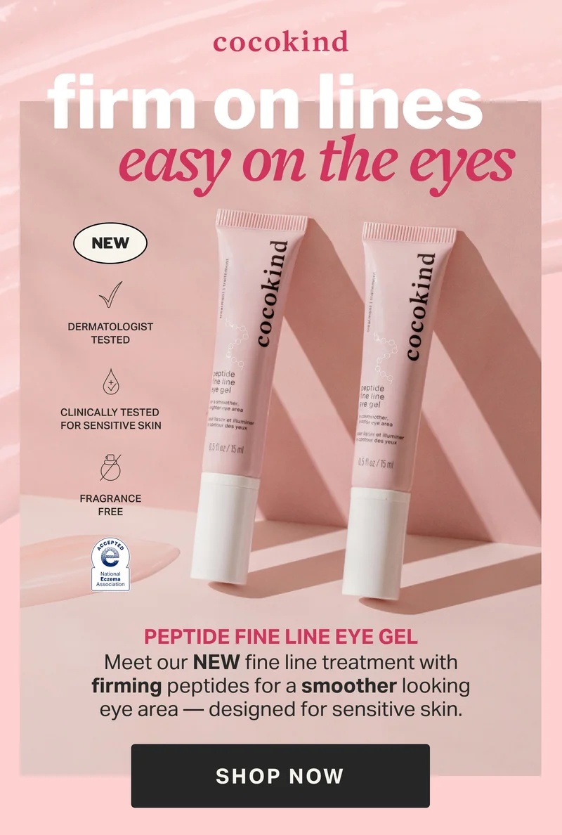 cocokind | firm on lines easy on the eyes | PEPTIDE FINE LINE EYE GEL