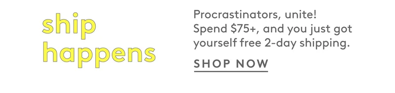 Free Ground Shipping Secondary