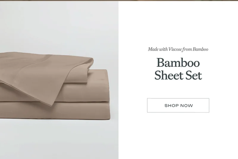 Shop Now: The Bamboo Sheet Set