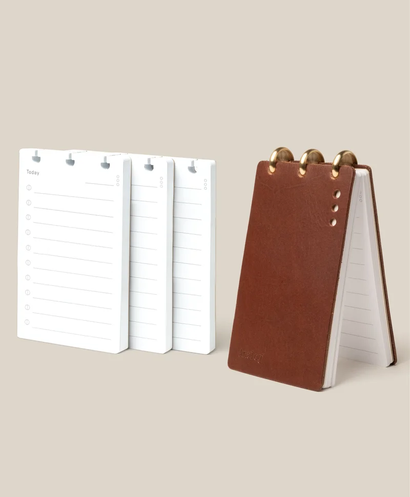 Image of Brown Leather + 3 Refills