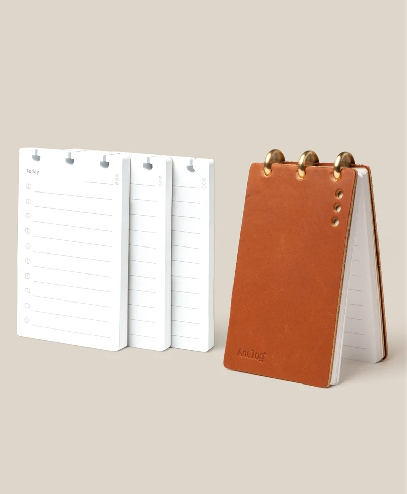Image of Tan Leather + 3 Refills