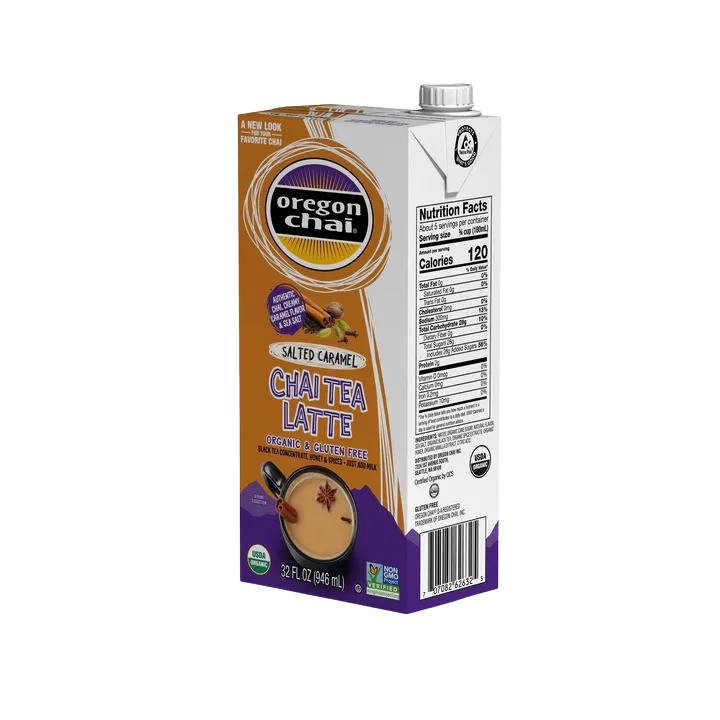 Image of Oregon Chai Salted Caramel Chai Tea Latte