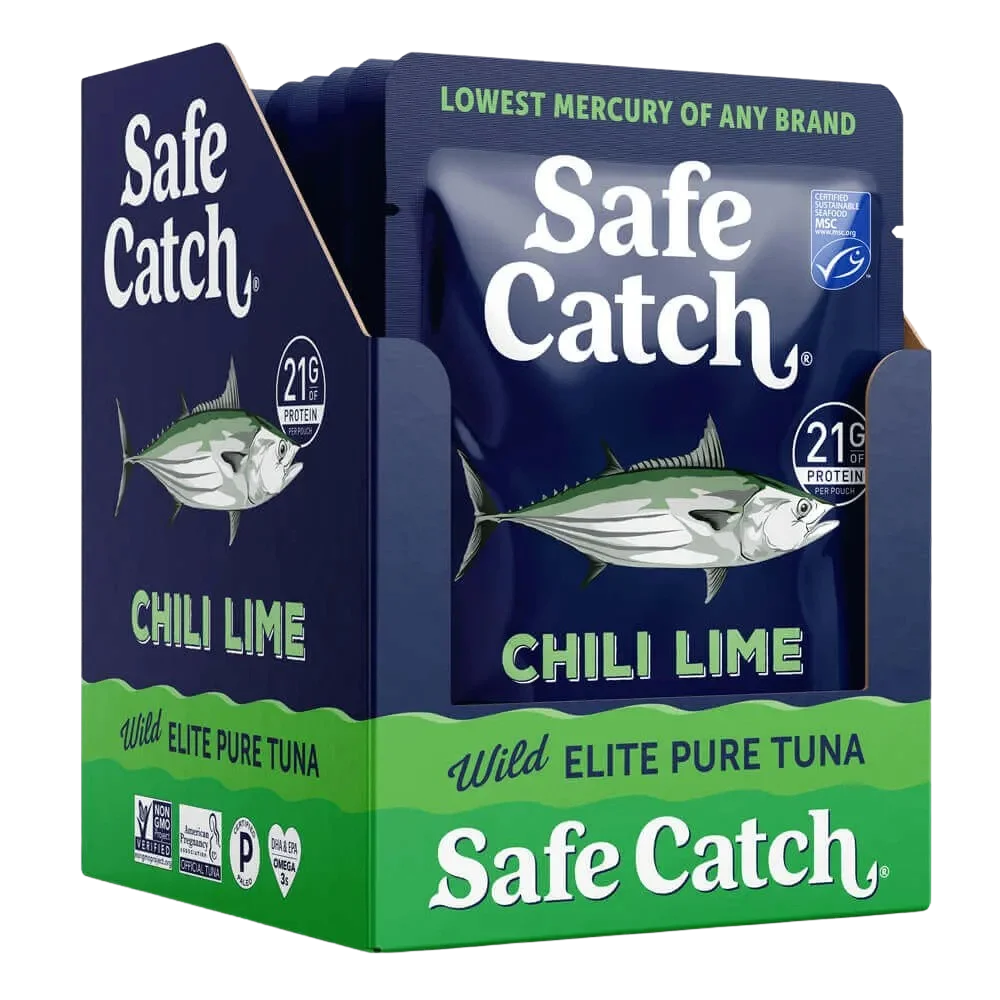Image of Safe Catch Chili Lime Elite Wild Pure Tuna (12 Pack)