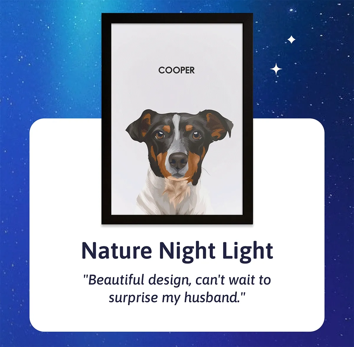 Nature Night Light "Beautiful design, can't wait to surprise my husband."