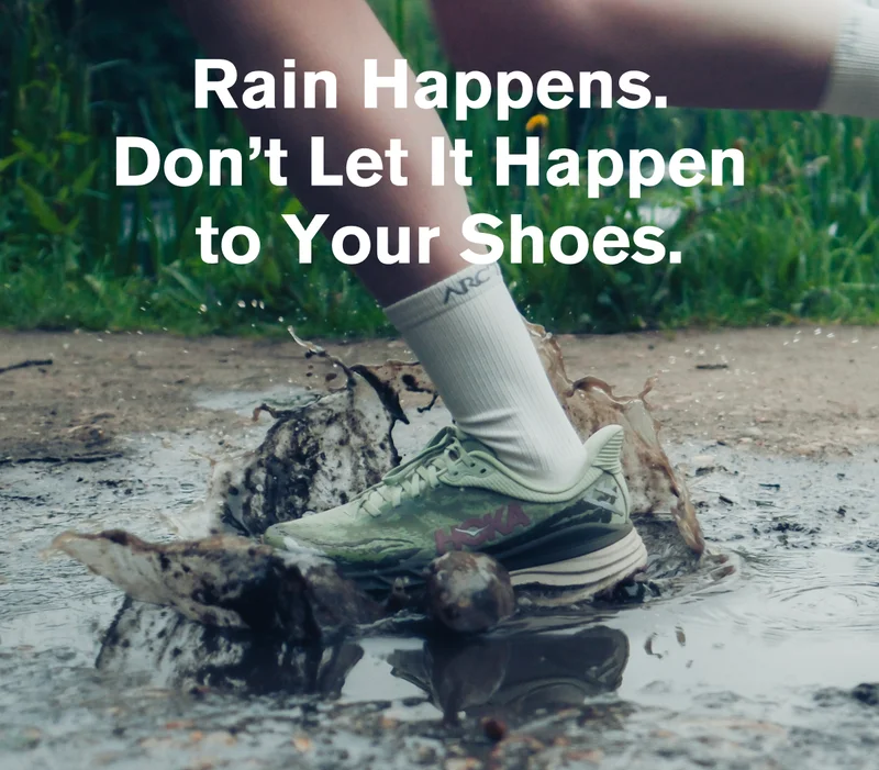 Rain Happens. Don’t Let It Happen to Your Shoes.