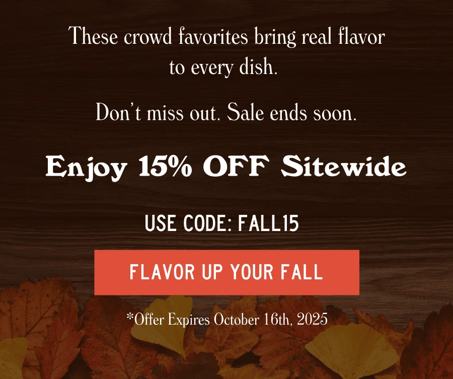 FLAVOR UP YOUR FALL