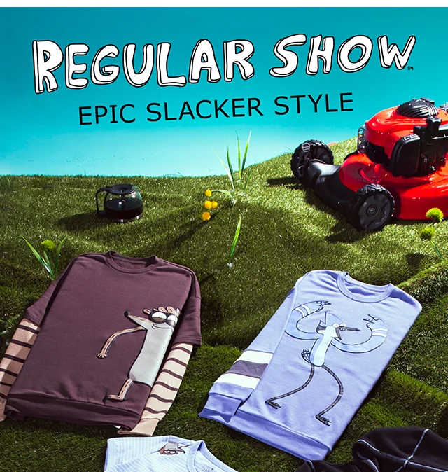Regular Show Epic Slacker Style Shop Now