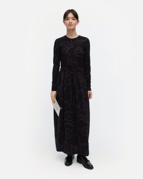 Kukkaset Piirto Unikko Jersey dress