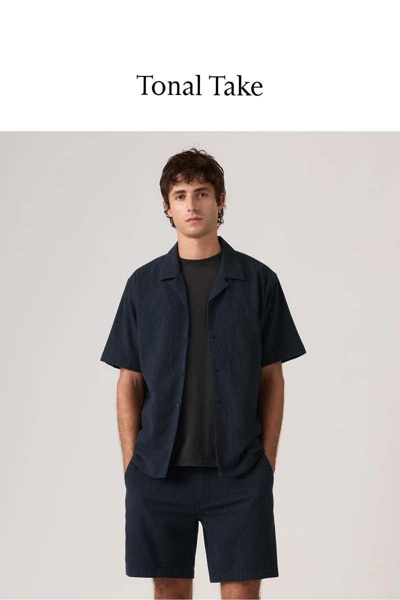 NAVY BLUE MATCHING SET