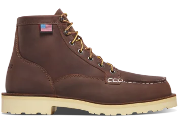 15590 - Bull Run Moc Toe - 6" Brown Heel - Men's sizing