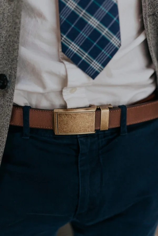 Deal of the Day: 40% OFF Brown Full Grain Leather Belt