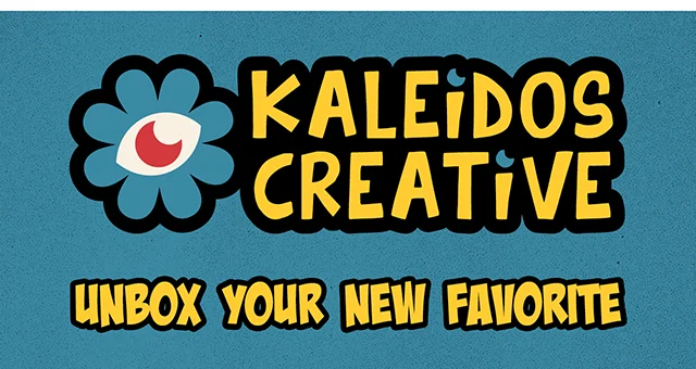 Kaleidos Creative. Unbox Your New Favorite. Shop Now