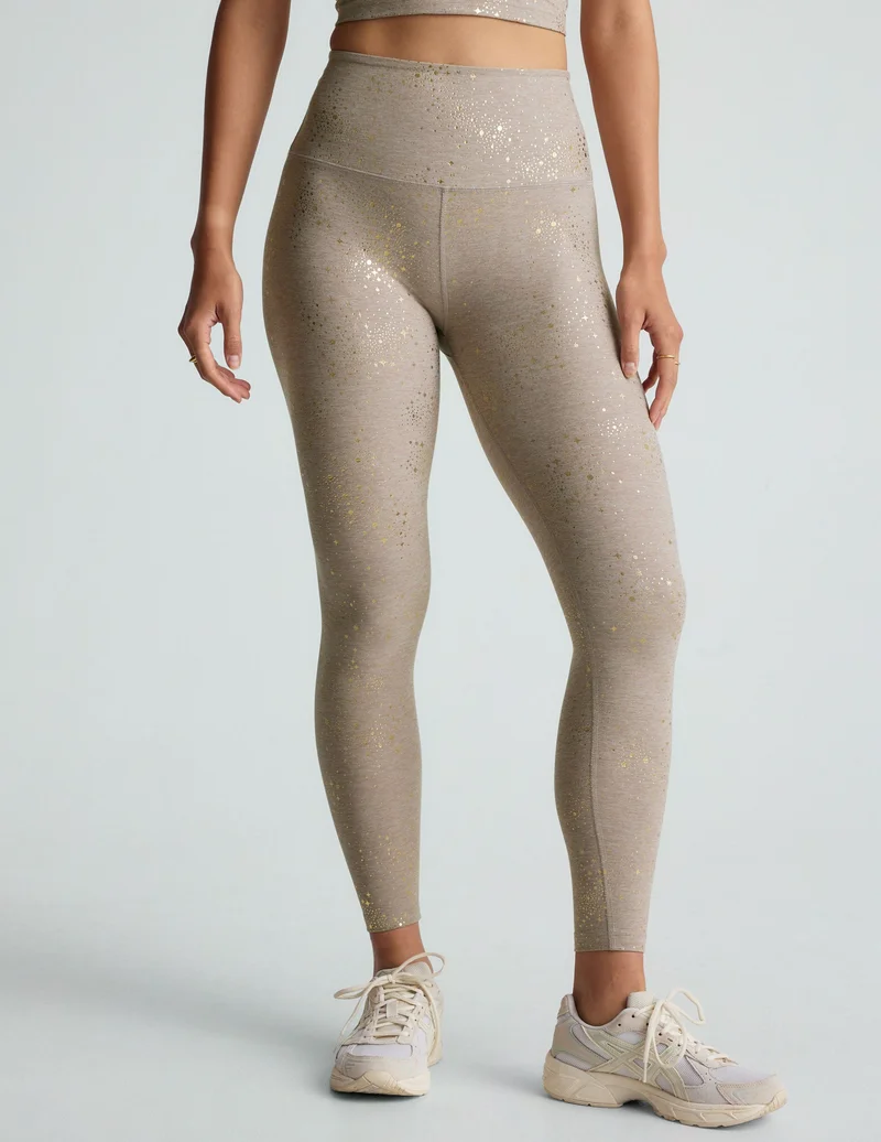 Image of Chai Lucky Stars SoftShine High Waisted Midi Legging
