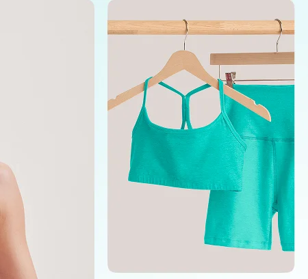 Spacedye Slim Racerback Bra